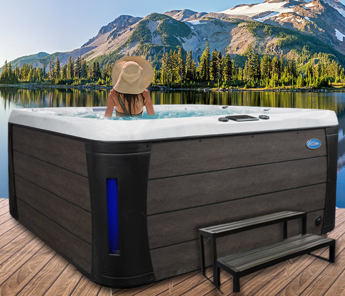 Calspas hot tub being used in a family setting - hot tubs spas for sale Tigard